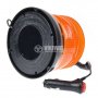 Сигнална LED лампа, мигаща, със захранване от запалка 10-30 VDC, снимка 4