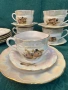Руски порцелан-нов рядък сервиз Птици, Коростен, СССР, снимка 3