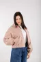 Дамско Късо Яке Suzy bomber jacket - Капучино, снимка 2