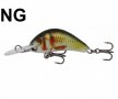 Плуващ воблер за риболов на пъстърва и костур - Kenart DIVER FLOATING 4 см., снимка 3