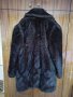Палто кафяво изкуствено голям размер - 30лв., снимка 3