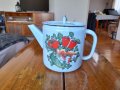 Стар емайлиран чайник #43, снимка 1