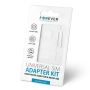 3 в 1 Nano Micro Standard Sim адаптер Forever с игличка , снимка 1