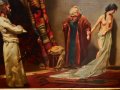 Картина масло-Rudolf Ernst/Търговец продава робиня на султан Baezit 2/, снимка 7