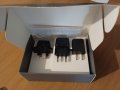 Комплект USB зарядни за UK и EU контакт, без кабел, снимка 2