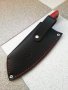 Кухненски Сатър ръчно изработен от KD handmade knives ловни ножове, снимка 4