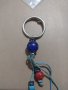 Красив ключодържател синьо око подходящ аксесоар за дамска чанта раница - 6116, снимка 3
