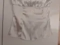 Бял секси топ с връзки, снимка 3