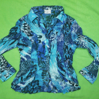 Amy Vermont / M* / дамска лятна проветрива риза туника / състояние: ново, снимка 13 - Блузи с дълъг ръкав и пуловери - 44508774