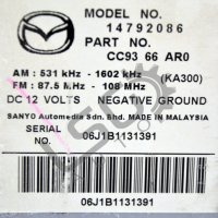 CD плеър Mazda 5 (I) 2005-2010 M300921N-173, снимка 2 - Части - 34372046
