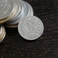 Монета - Австро-Унгария - 20 хелера | 1893г., снимка 2 - Нумизматика и бонистика - 29494805