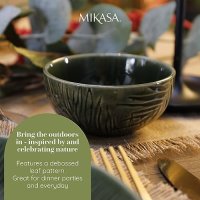 Нов Комплект Mikasa Jardin 4 Купички Зелена Керамика Подарък, снимка 8 - Други стоки за дома - 42745743