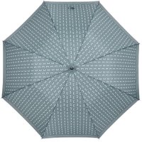 Дъждовен чадър-бастун Автоматичен Veraman White Shapes Lines 86 см, снимка 1 - Други - 42875655
