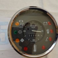 Ретро мото часовници 12-24V за измерване на времето на работа на машината нови и употребявани VDO, снимка 16 - Аксесоари и консумативи - 37017692