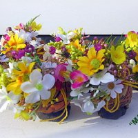 Мини гърненца с пъстри цветя, снимка 3 - Подаръци за жени - 44353679