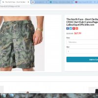 THE NORTH FACE Shorts размер S къси панталони , плувки 9-43, снимка 2 - Къси панталони - 35653014