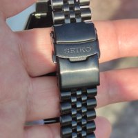 Часовник Seiko SKX007 Black PVD - Mod , снимка 3 - Мъжки - 40811881