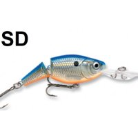 Двуделен воблер Rapala Jointed Shad Rap, снимка 10 - Такъми - 42284581