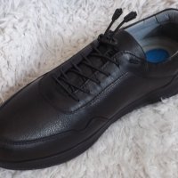 Обувки, черни, естествена кожа, код 597/ББ1/75, снимка 5 - Спортно елегантни обувки - 37448447