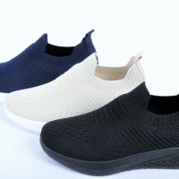NEW! Текстилни дамски маратонки тип чорап - Три цвята, снимка 1 - Маратонки - 39928141