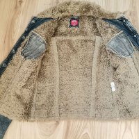 Дамско яке MISS SIXTY оригинал, size S, made in Italy, много топло, много запазено,отлично състояние, снимка 6 - Якета - 29007600