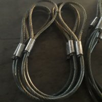 Буксирни въжета, буксирен сапан, метални въжета за теглене на тежки машини 22мм, снимка 2 - Подемници - 30403349