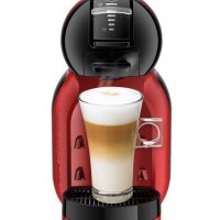 Кафемашина, Krups KP120H31, Dolce Gusto MINI ME, Espresso machine, 1500W, 0.8l, 15 bar, black & cher, снимка 2 - Кафемашини - 38420788