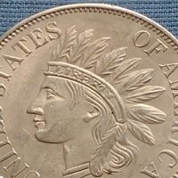 Монета 1 долар 1851г. САЩ РЕПЛИКА на Американския сребърен долар за КОЛЕКЦИЯ 30000, снимка 6 - Нумизматика и бонистика - 42699281
