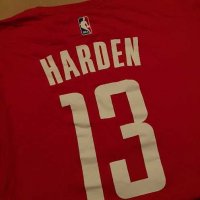 ADIDAS NBA HOUSTON ROCKETS JAMES HARDEN 13 T-Shirt, снимка 2 - Тениски - 29692874