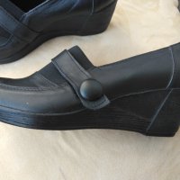 Нови кожени български обувки, снимка 1 - Дамски ежедневни обувки - 42299852