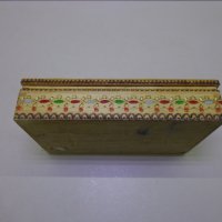Стара дървена кутия за цигари – табакера, снимка 3 - Колекции - 31176796