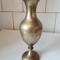 Месингова ваза., снимка 1 - Антикварни и старинни предмети - 37135198