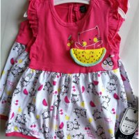 Бебешки рокли, розов цвят , снимка 1 - Детски комплекти - 37022460
