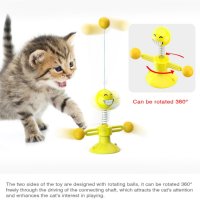 Забавна и възпитателна въртяща се играчка за котки, снимка 6 - За котки - 42667598