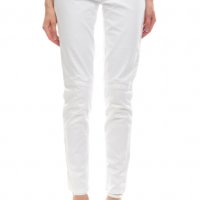 Нов дамски еластичен бял панталон дънки