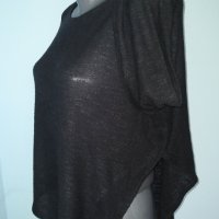 Мрежеста блуза тип туника / пуловер със заоблени долни части "H&M" devided, снимка 2 - Блузи с дълъг ръкав и пуловери - 30841347