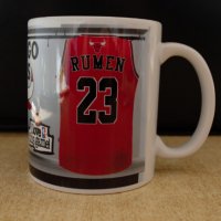 Чаша на Chicago Bulls с име и номер!, снимка 2 - Баскетбол - 31262695