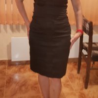 Чисто нова елегантна черна рокля, снимка 1 - Рокли - 30252478