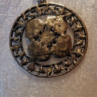 висулка сребърна и камъни с детелина, снимка 3 - Колиета, медальони, синджири - 36752072