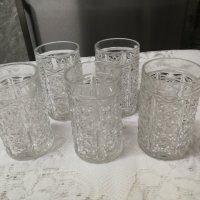 Стъклени чаши, наподобяващи кристал, снимка 1 - Чаши - 42554361