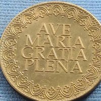 Сувенирна монета Париж Катедралата Нотр дам за КОЛЕКЦИОНЕРИ 40563, снимка 7 - Нумизматика и бонистика - 42754681