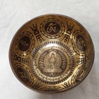 Тибетска пееща купа - Буда и Шри Янтра (3), снимка 1 - Други - 42068562