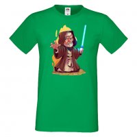 Мъжка тениска Star Wars Obi Wan Star Wars Игра,Изненада,Подарък,Геймър, , снимка 15 - Тениски - 36809580
