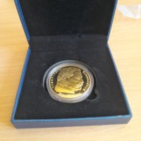 Сувенири монети 100 лв позлатени в кутия, снимка 4 - Нумизматика и бонистика - 37661134