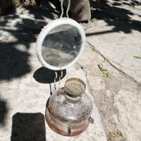 продавам стара лампа, снимка 1 - Антикварни и старинни предмети - 37213324