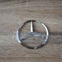емблема лого Мерцедес Бенц Mercedes Benz сребрист гланц, снимка 3 - Аксесоари и консумативи - 44370543
