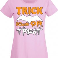 Дамска тениска Trick Or Treat 1,Halloween,Хелоуин,Празник,Забавление,Изненада,Обичаи,, снимка 10 - Тениски - 38144226