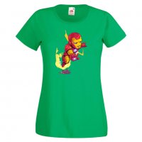 Дамска тениска Marvel Iron Man Игра,Изненада,Подарък,Геймър,, снимка 7 - Тениски - 36748013