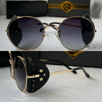 Dita 2023 мъжки дамски слънчеви очила кръгли с кожа 3 цвята, снимка 10 - Слънчеви и диоптрични очила - 44749914
