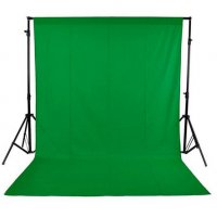 Зелен екран за фото и видео ефекти , зелен фон , снимка 1 - Чанти, стативи, аксесоари - 30767350
